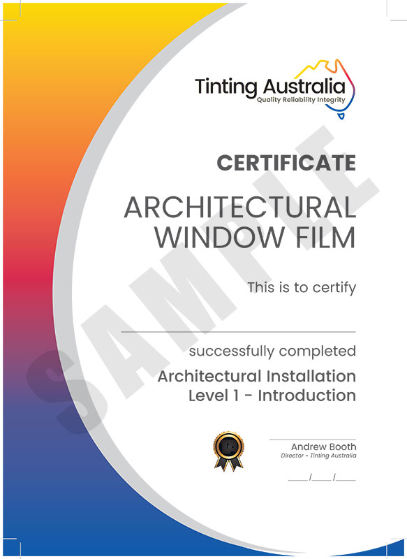 Fundamentals in Architectural Window Film - Tinting Australia